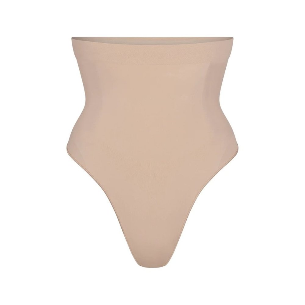 SKIMS SEAMLESS SCULPT HIGH-WAISTED THONG MICA SIZE 2X/ 3X